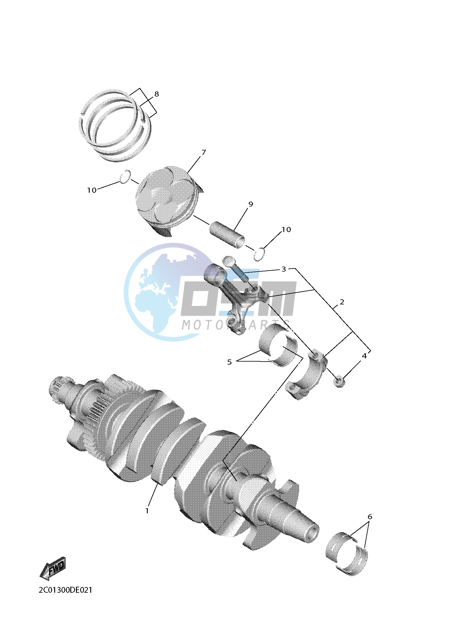 CRANKSHAFT & PISTON