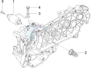 Runner 200 VXR 4t Race (UK) UK drawing Starter - Electric starter