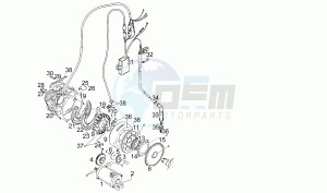 Moto 6.5 650 drawing Cdi magneto assy