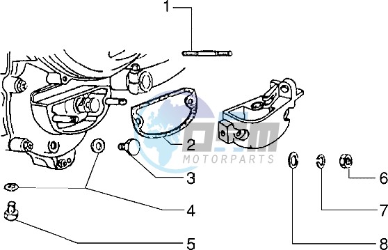 Gear selector fasteners