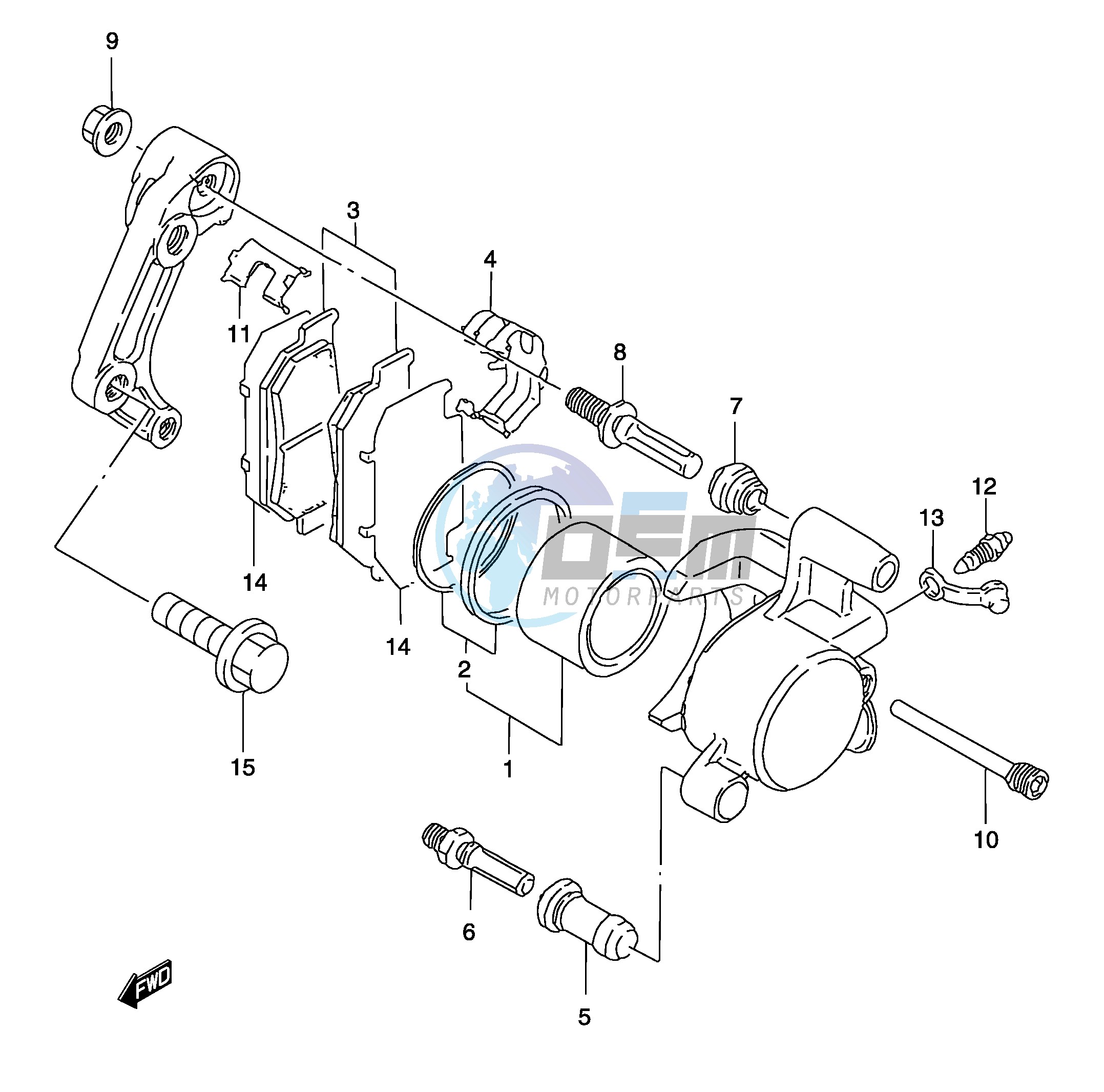 FRONT CALIPER