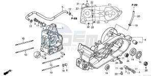 NSS250 JAZZ drawing CRANKCASE