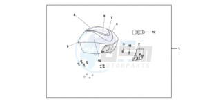 SH1259 Europe Direct - (ED) drawing TOPBOX *Y205P*