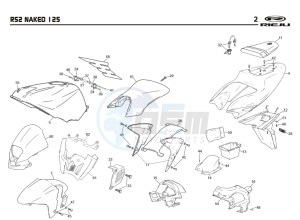 RS2-125-NACKED-RED drawing COWLING