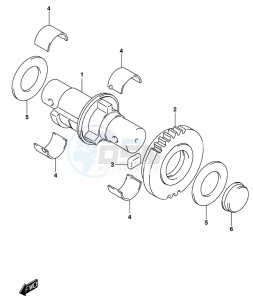 GSX-S1000F drawing CRANK BALANCER