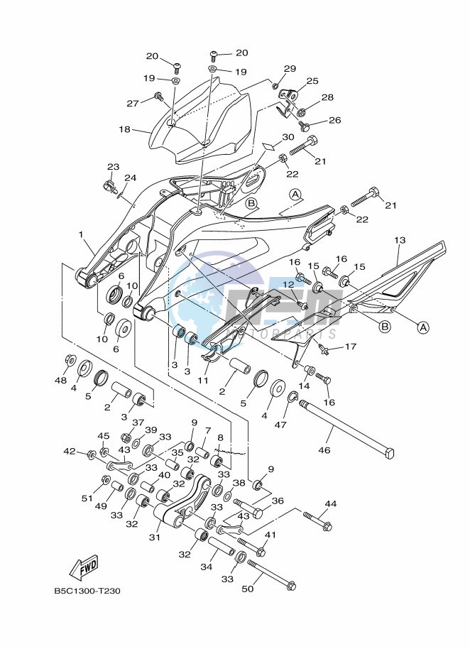 REAR ARM