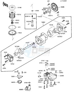 ZG 1000 A [CONCOURS] (A1-A3) [CONCOURS] drawing OIL PUMP_OIL FILTER