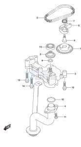 DF 225 drawing Oil Pump