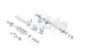 DXR - 200 CC VTHSM1B1A drawing GEAR CHANGE LEVER