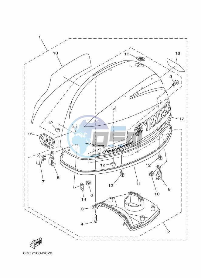 TOP-COWLING