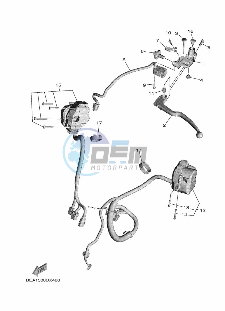 HANDLE SWITCH & LEVER