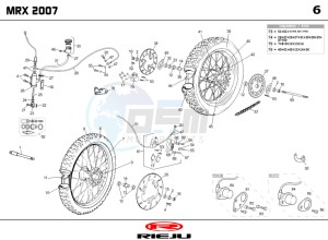 MRX-50-BLACK drawing WHEEL - BRAKES