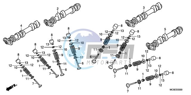 CAMSHAFT/VALVE