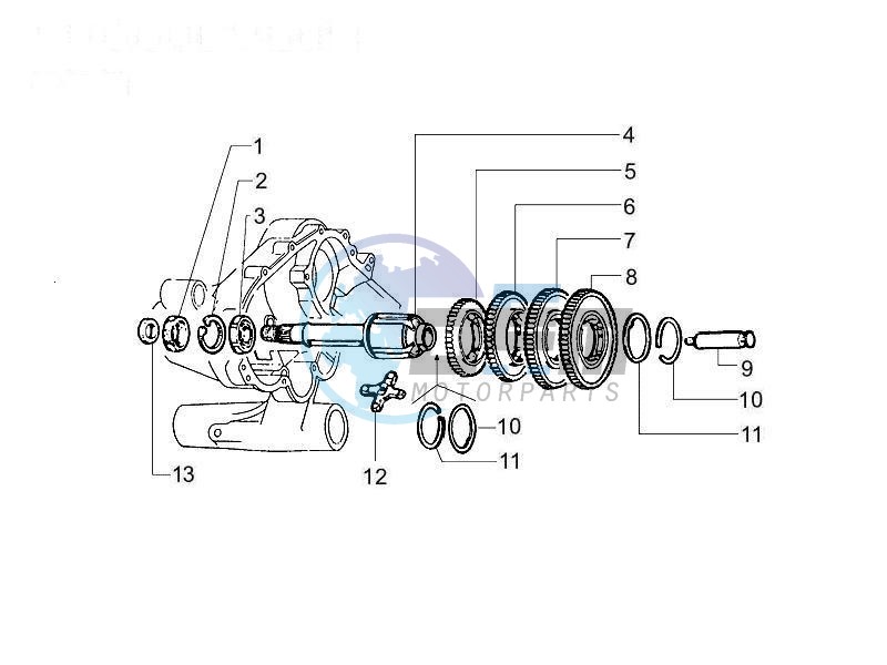 Rear transmission