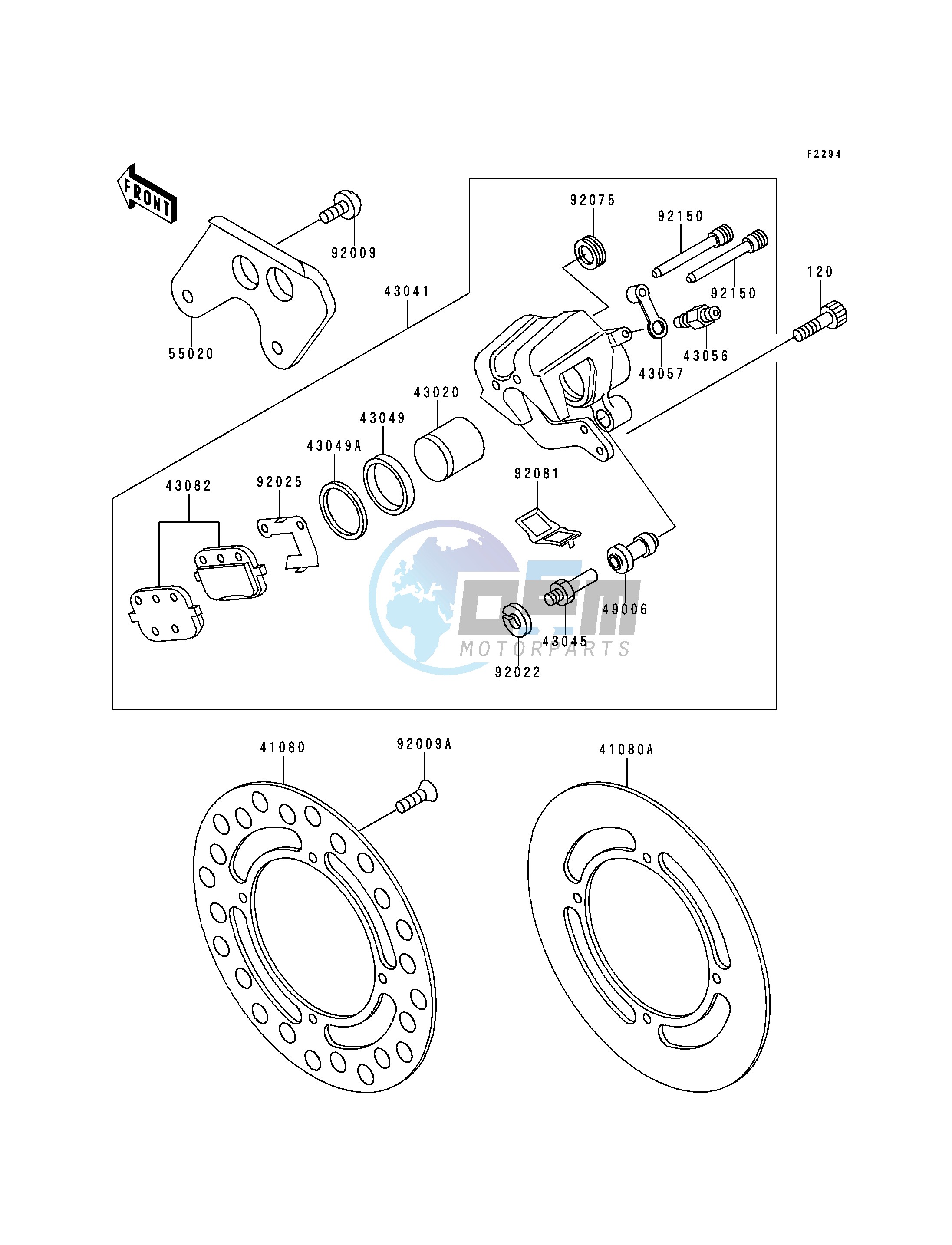 REAR CALIPER