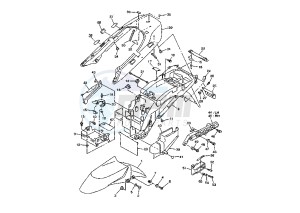 FJR 1300 drawing FENDER