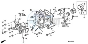 FES1259 UK - (E / MKH) drawing CYLINDER HEAD