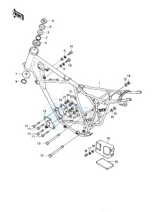 KE 175 D [KE175] (D2-D3) [KE175] drawing FRAME_FRAME FITTINGS