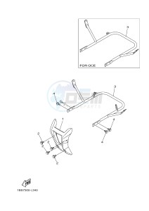 YFM350 YFM35RD RAPTOR 350 (1BSA 1BS9) drawing GUARD