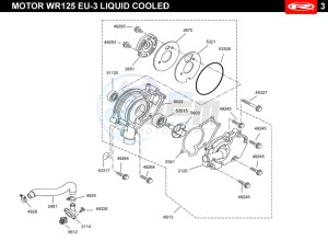 MARATHON-125-PRO-WHITE drawing WATER PUMP