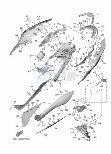 CZD300-A XMAX 300 (BBA2) drawing CRANKSHAFT & PISTON