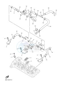 FJR1300A FJR1300-A FJR1300A ABS (B881) drawing AIR INDUCTION SYSTEM