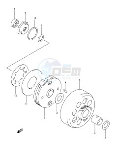 LT-A50 (P2) drawing CLUTCH