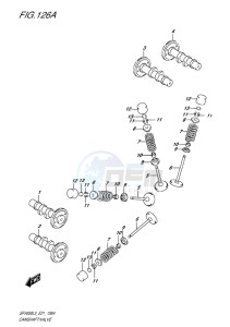 SFV 650 ABS GLADIUS EU drawing CAMSHAFT-VALVE