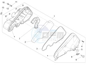 Sprint 50 4T 4V (NAFTA) drawing Air filter