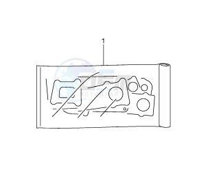 SV1000 (E2) drawing GASKET SET