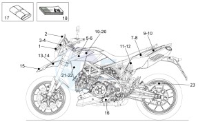 Dorsoduro 1200 (EMEA, APAC, NAFTA) (CND, EU, K, RU, USA, V) drawing Decal -Toolkit