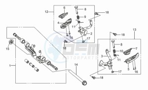 GTS250 INJECTION drawing FOOTREST L / R