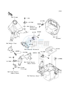 VN 2000 H [VULCAN 2000 CLASSIC] (8F-9F) H8F drawing FUEL INJECTION