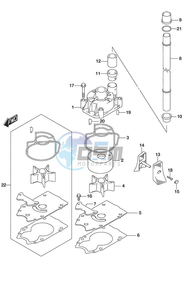 Water Pump DF 250S