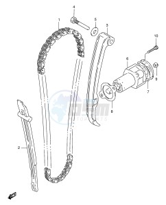 GZ250 (E1) drawing CAM CHAIN