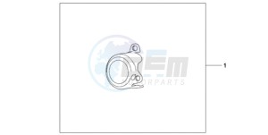 CB1000R9 France - (F / CMF) drawing KIT TIT. OIL FILTER CAP