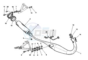 RAPTOR 125 drawing SILENCER