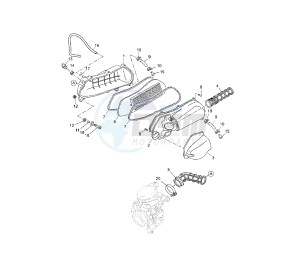 YP R X-MAX 250 drawing INTAKE