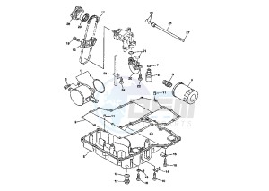 FJR 1300 drawing OIL PAN