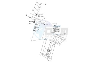 BT BULLDOG 1100 drawing STEERING