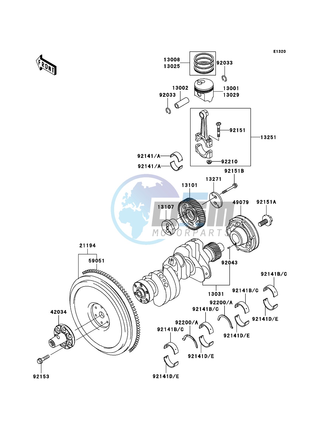 Crankshaft/Piston(s)