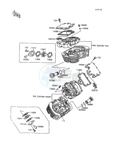 VN 1500 A [VULCAN 1500] (A10-A13) [VULCAN 1500] drawing CYLINDER HEAD COVER