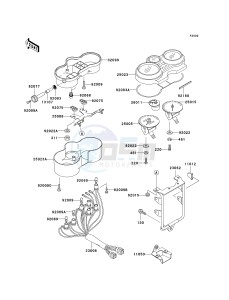 KH 125 M [2000] (M5-M9) drawing METER-- S- -