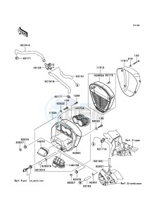 VN2000 VN2000A6F GB XX (EU ME A(FRICA) drawing Air Cleaner