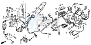 FES150 125 PANTHEON drawing WIRE HARNESS (FES1257/A7)(FES1507/A7)