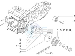 Nexus 500 e3 (UK) UK drawing Driving pulley