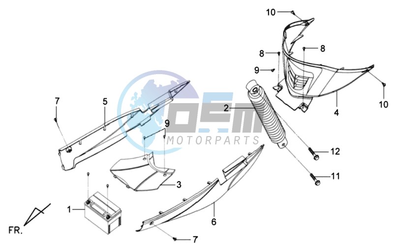 REAR SUSPENSION - COWLING