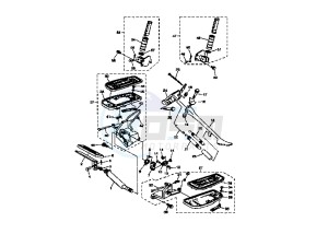 XVS A DRAG STAR CLASSIC 1100 drawing STAND - FOOTREST