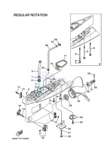 F300A drawing PROPELLER-HOUSING-AND-TRANSMISSION-2