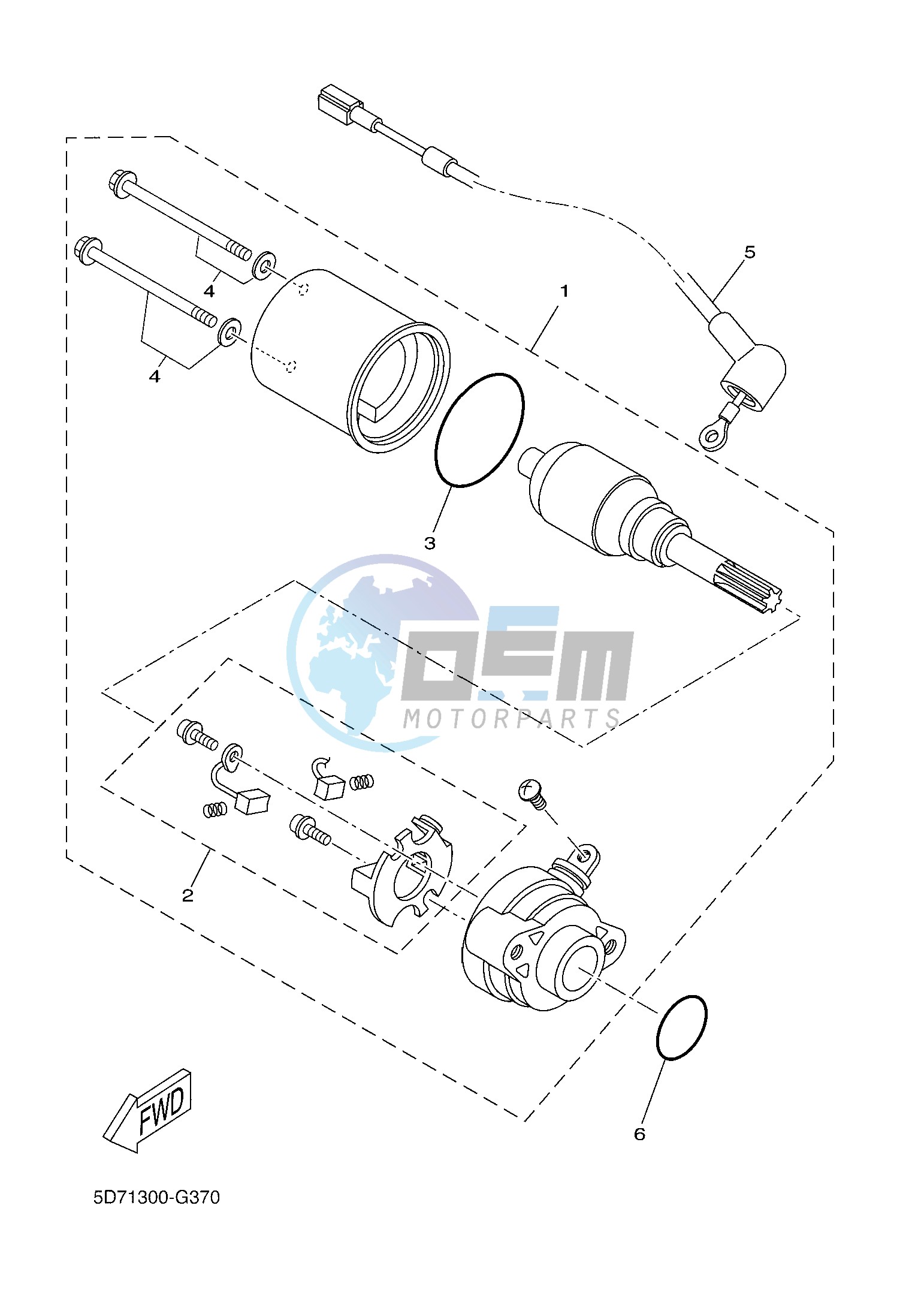 STARTING MOTOR